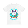 Sprinkling Alil Husky Cute Funny Custom Graphic Design Unisex Jersey Tee