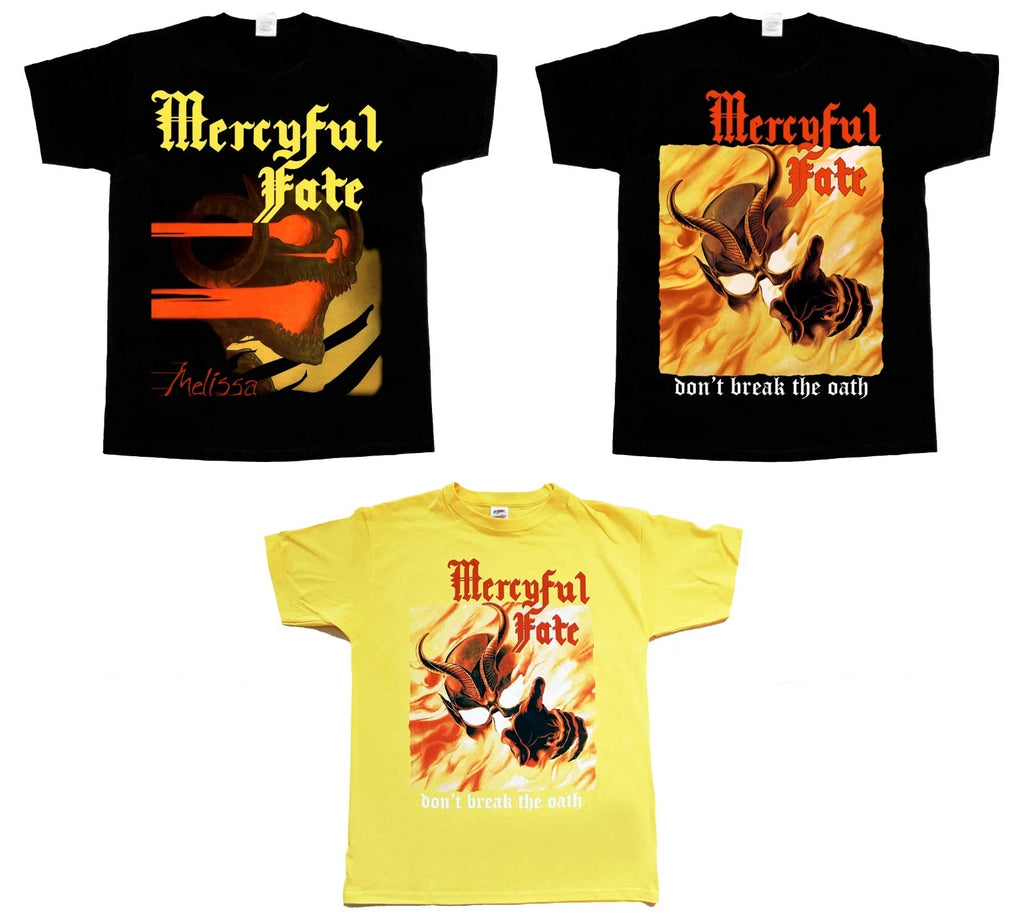mercyful fate don't break the oath melissa SHORT - LONG SLEEVE NEW BLACK T-SHIRT