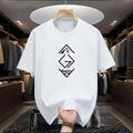 Unisex T-Shirt Minimal Logo Mountain Ocean Graphic Casual Top