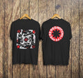 Vintage Red Hot Chili Peppers Red Blood Cotton Black S-4XL 2 Sides Shirt