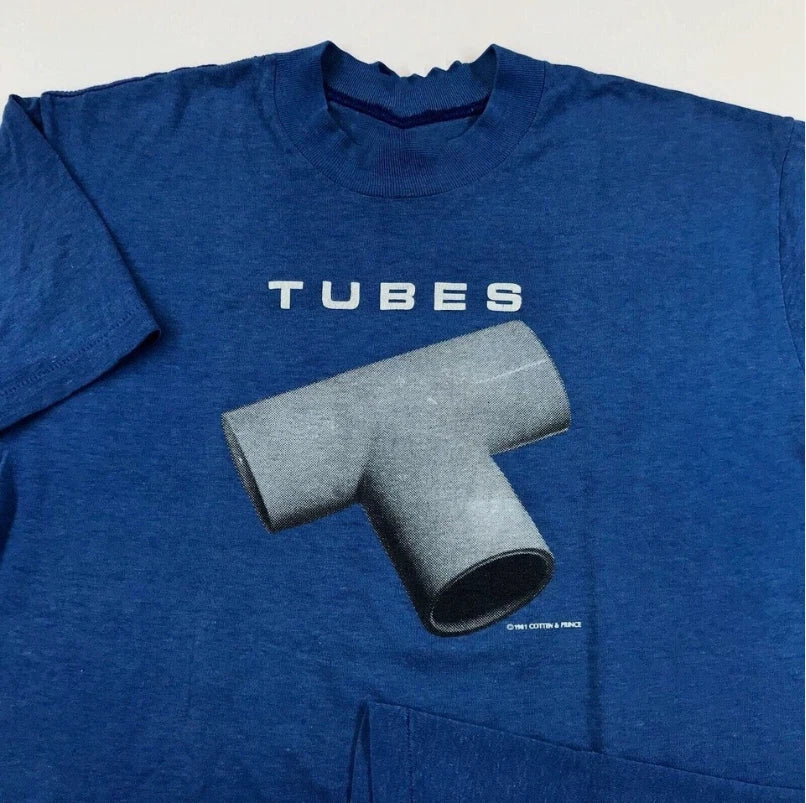 1981 THE TUBES World Tour Cotton Gift For Fan S to 5XL T-shirt