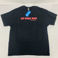 Custom Graphic Short Sleeve Shirt Black Prep boss Music Adult Size XL
