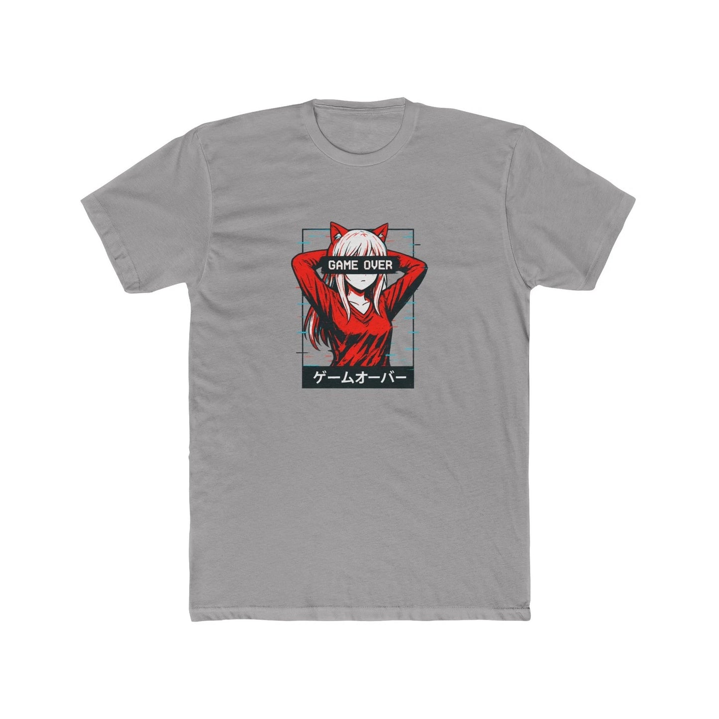 Vaporwave Anime Waifu Game Over T-Shirt