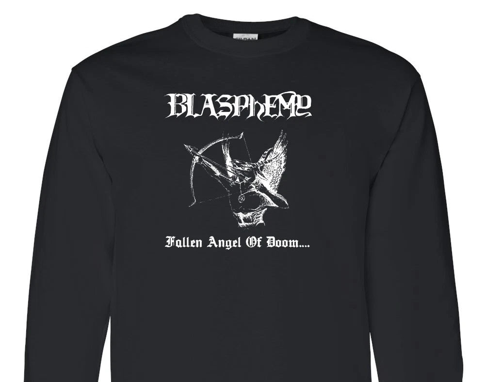 Blasphemy Long Sleeve T-Shirt black metal Beherit Archgoat Sarcófago Revenge