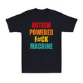 Autism Powered F#Ck Machine Funny Mental Health Gift Vintage Men's T-Shirt