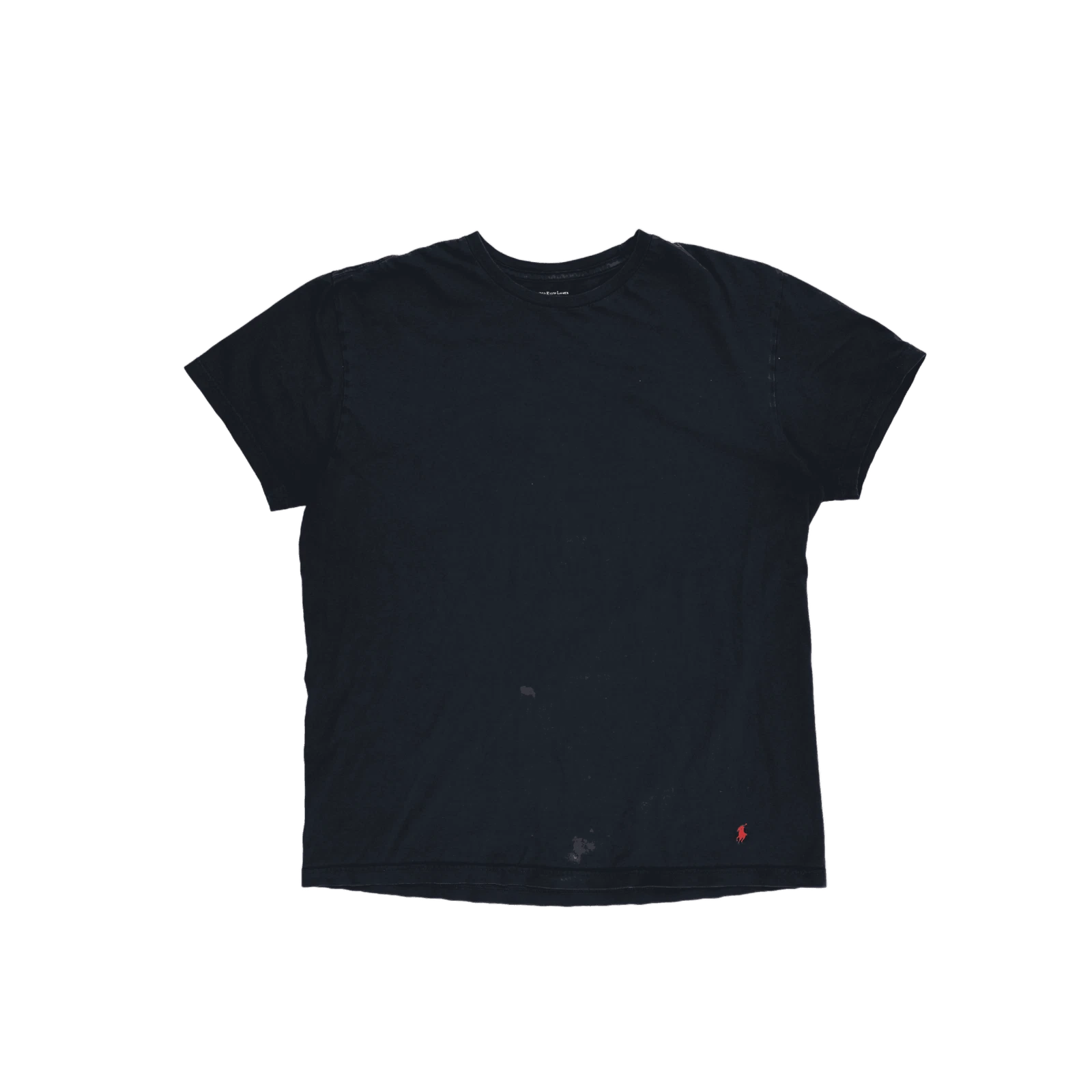 Polo Ralph Lauren Men's Navy Blue Crew Neck Short Sleeve Cotton T-Shirt Size L