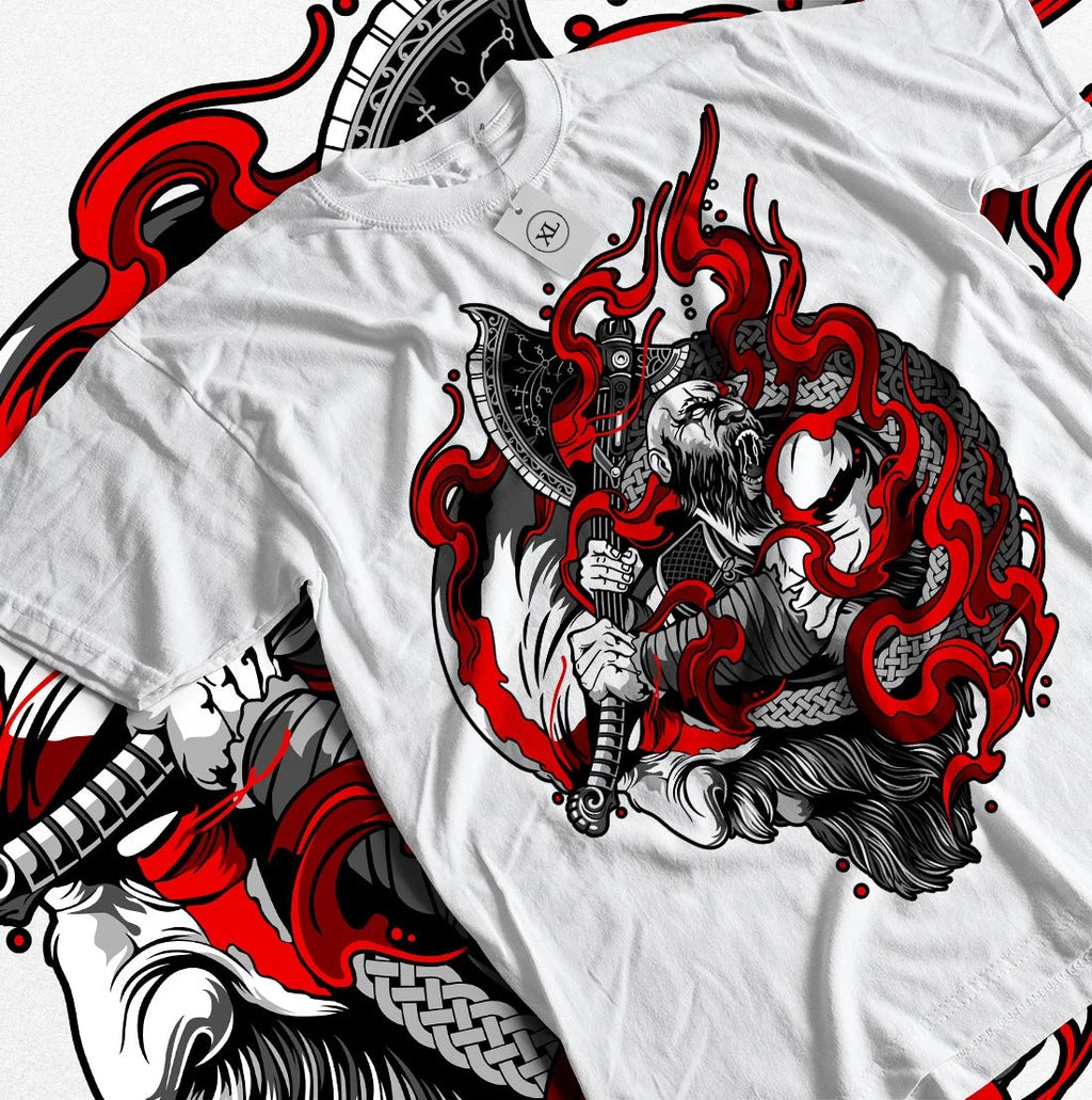 God of war T-shirt Kratos T-shirt Ghost of Sparta Gift Unisex Shirt All Size