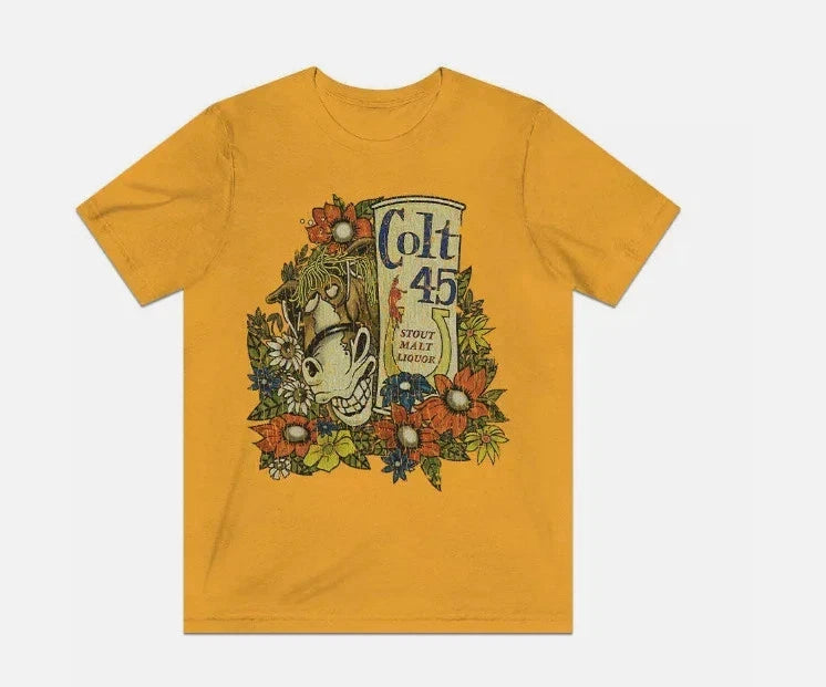 Vintage Men's T-Shirt Colt 45 Party Mule