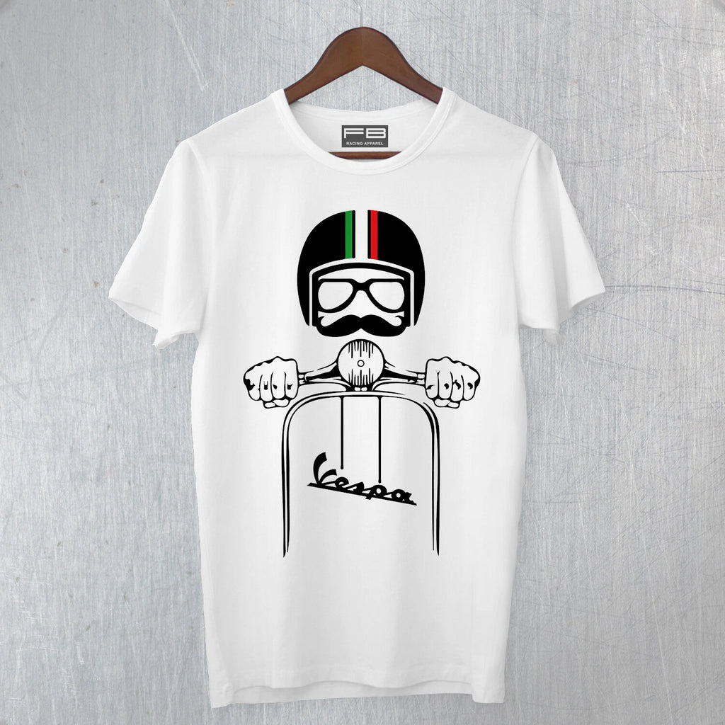 Vespa Piaggio Italian Style Vintage La Dolce Vita Fashion Drive T-Shirt