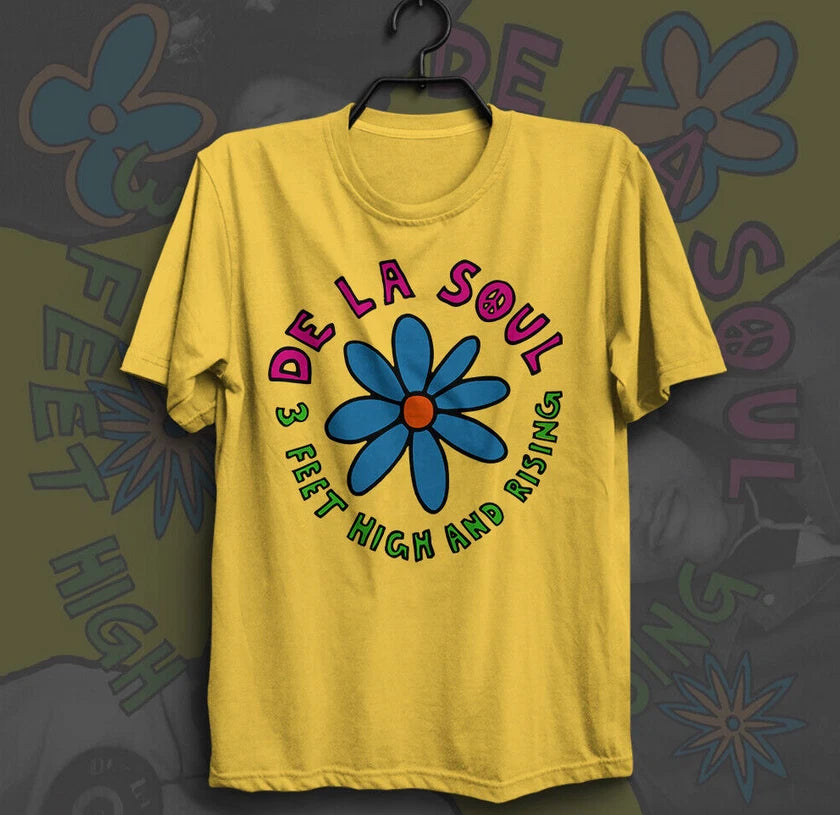 3 Feet High And Rising De La Soul Promo Classic Hip-Hop Native Tongu T-Shirt