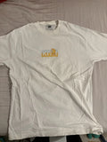 Kith Treats Orange Graphic Tee White XS Brand Slim Fit