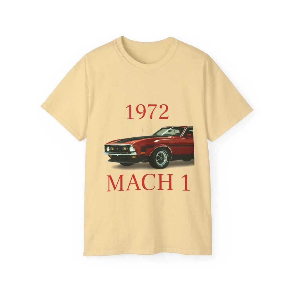1972 Mach 1 Tee | Vintage Mustang Car Shirt Ford Mustang Classic