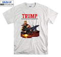 Rambo Pun Trump T-shirt Print Vintage Cool T shirt Men Women Unisex Tshirt 3615