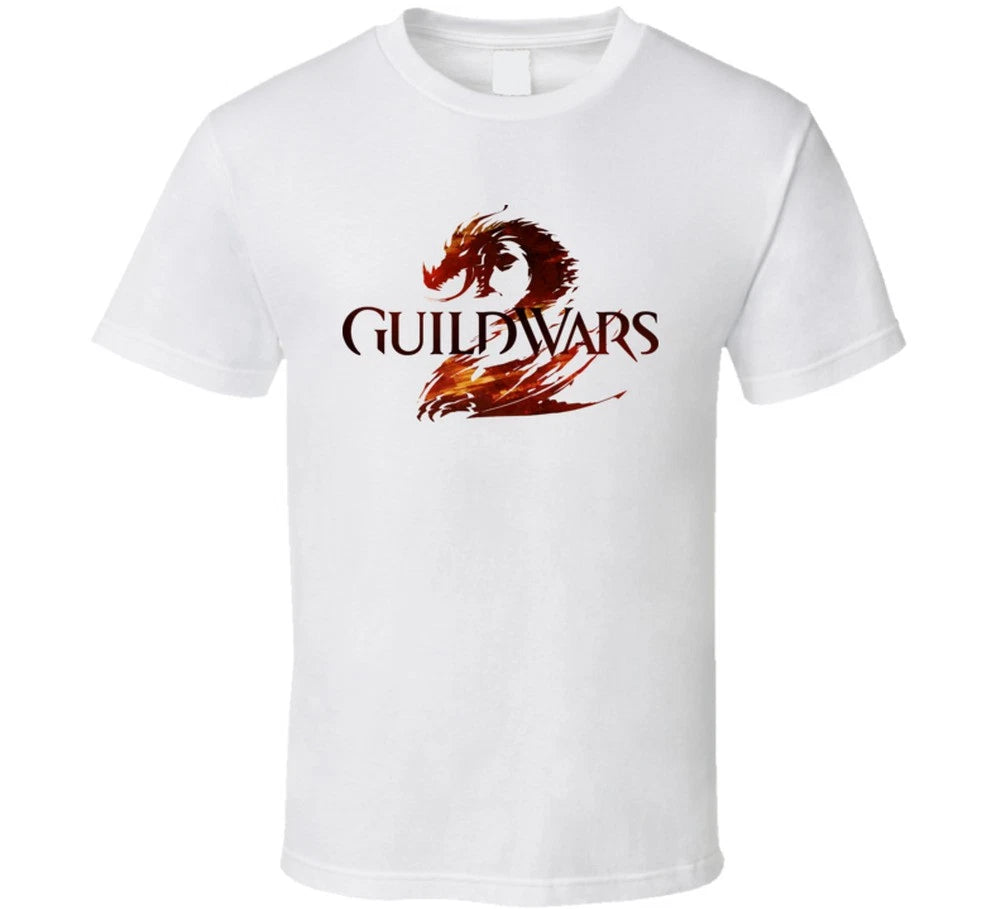 Guild Wars 2 Video Game Logo T Shirt