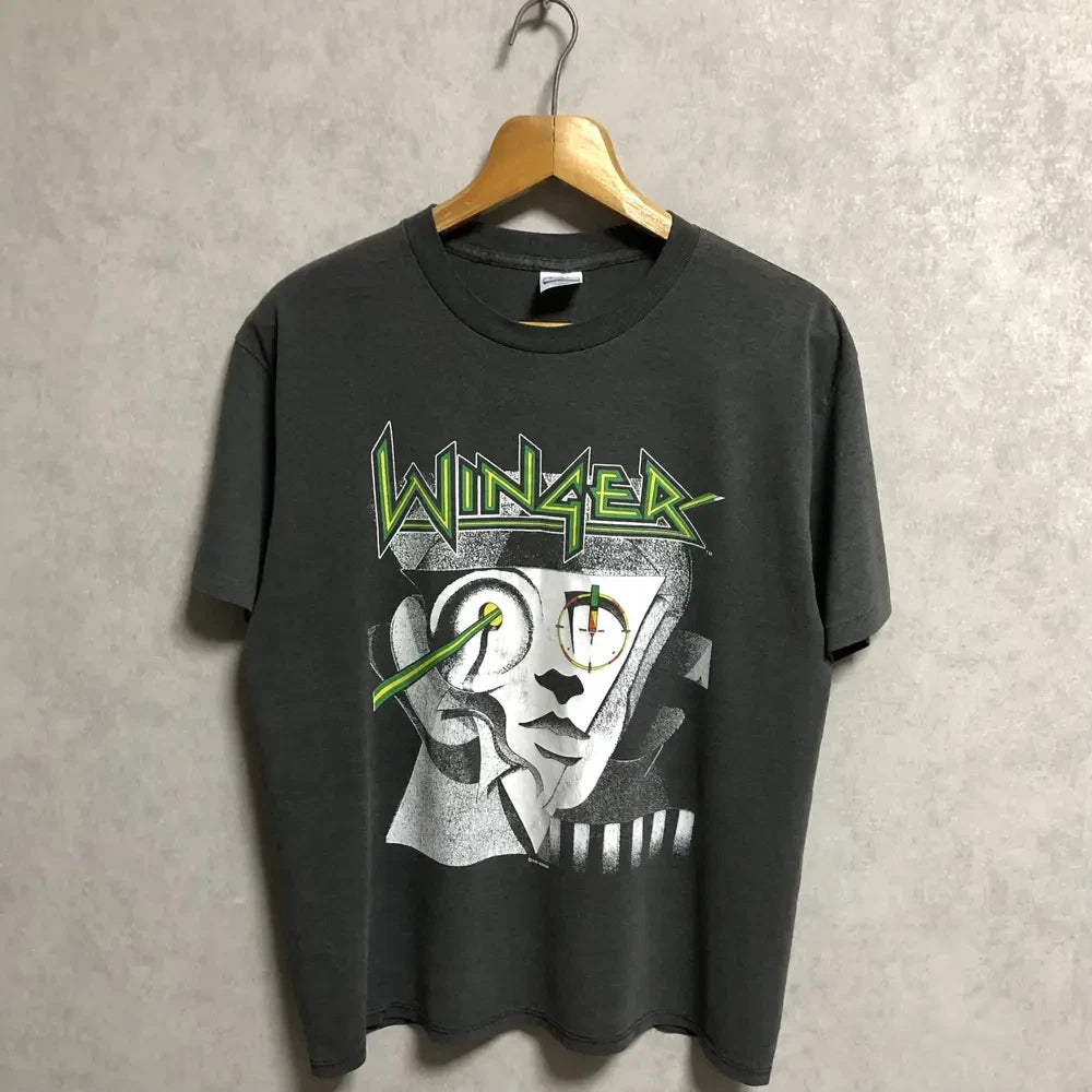 Rare Vintage 1988 Winger American Debut Tour Tee 80’s