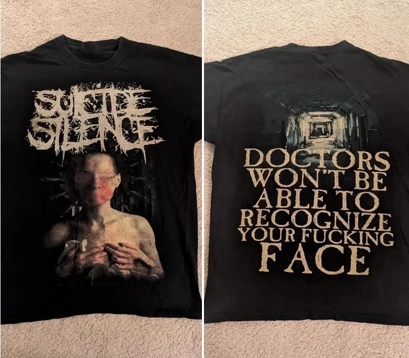 Suicide Silence band Basic black Unisex T shirt