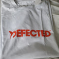 DEFECTED Records DEFECTED USHAIA Logo TShirt White - L NWT *RARE