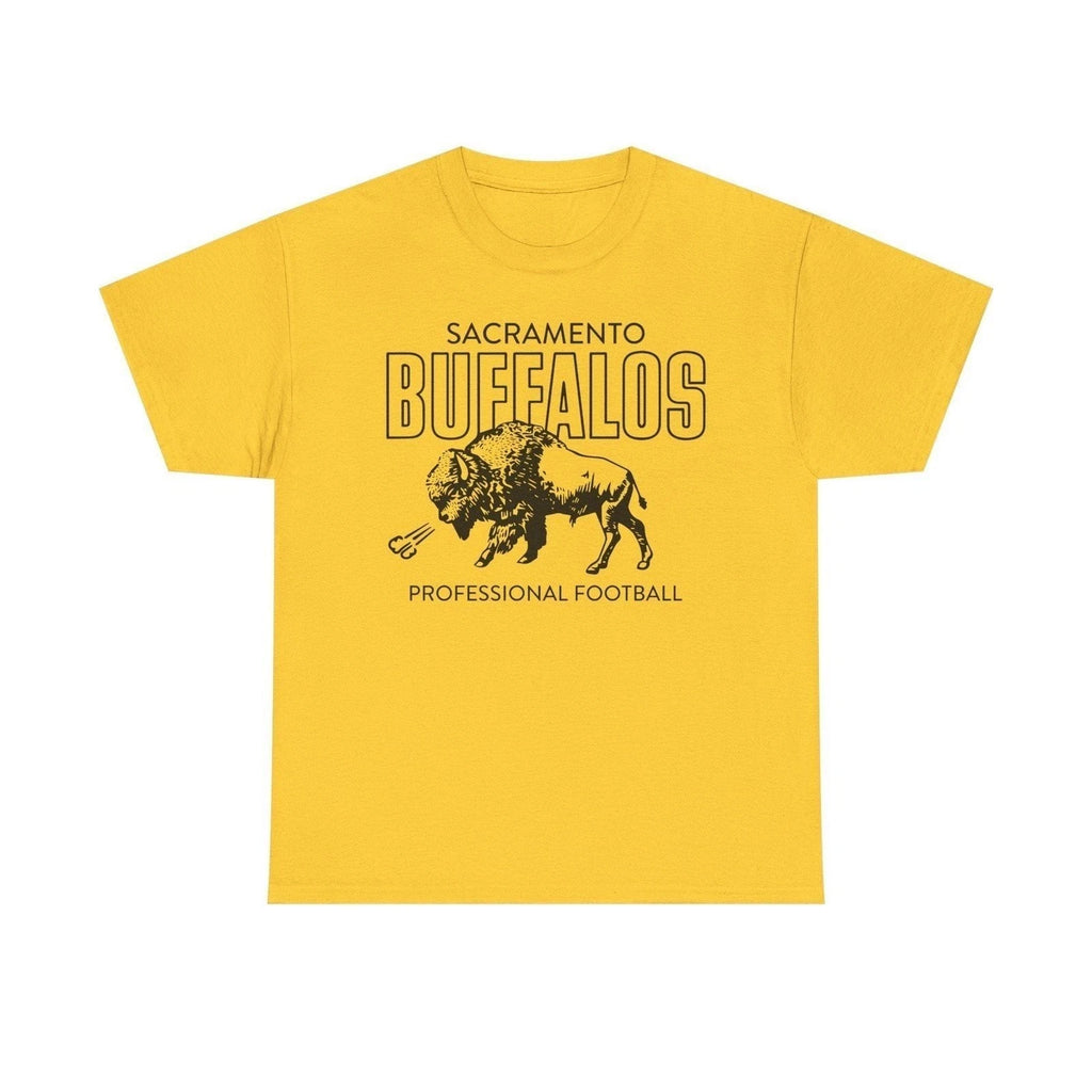 Sacramento Buffalos California Football 1977-1981 T-shirt