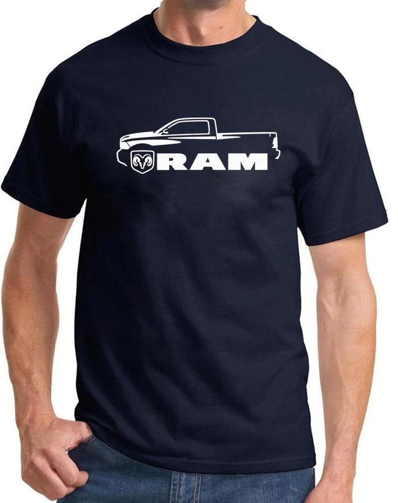 2010-17 Ram 1500 Pickup Truck Classic Outline Design Tshirt NEW COLORS
