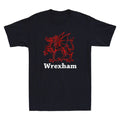 Wrexham Wales Retro Vintage, Red Dragon Flag Wales Men's Short Sleeve T-Shirt