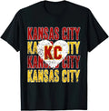 Vintage Kansas City Retro Script Classic City Pride Men Women T Shirt
