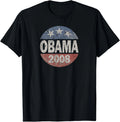Vintage President Barack Obama 2008 Campaign T-Shirt