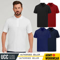 Ultimate Classic Mens Polo T-shirt Caual Plain Top Perfect for Work Uniform