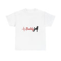 Custom Poodle Paw Print Heartbeat Shirt Personalized Pet Name Unisex Mens Womens