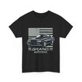 Buick Grand National GNX American Flag Muscle Unisex classic tee