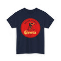 Gretz Beer Philadelphia PA Mellow Goodness Man Bike Dog Retro T-Shirt