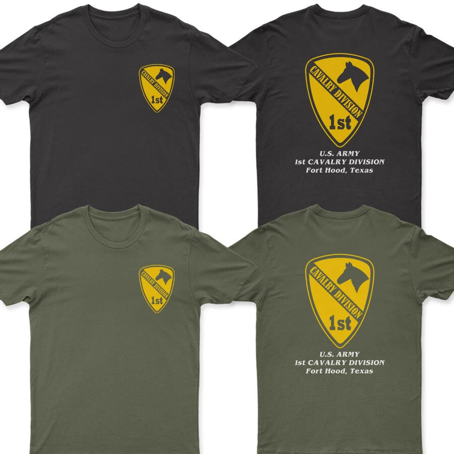 NEW Army 1st Cavalry Division Veteran T - SHIRT