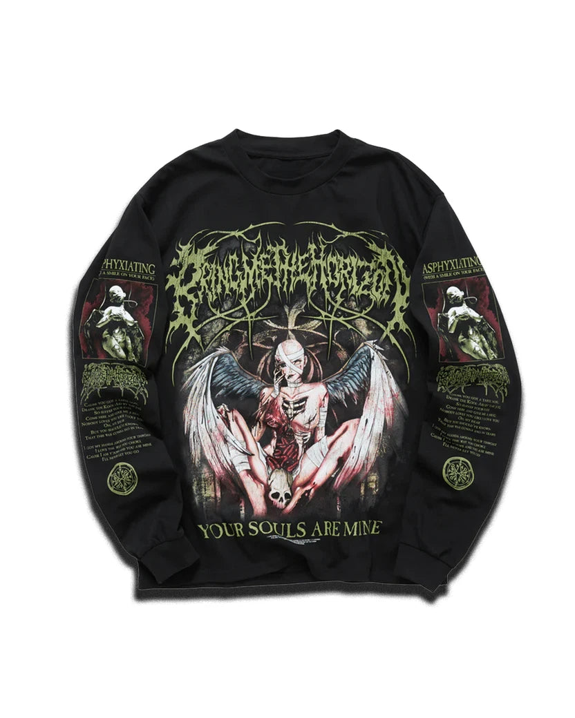 HOT!!! BRING ME THE HORIZON 2026 TOUR Breaking Out Long Sleeves Shirt