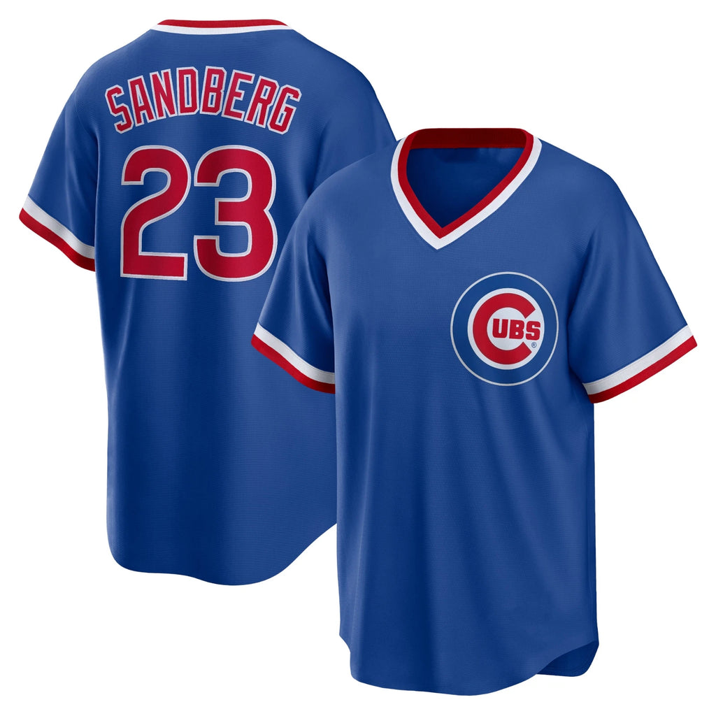 Ryne Sandberg 23 Jersey BASEBALL V-neck All sizes S to 6Xl 2F779
