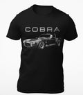 AC Shelby Cobra Vintage Muscle Car Short-Sleeve T-Shirt Black
