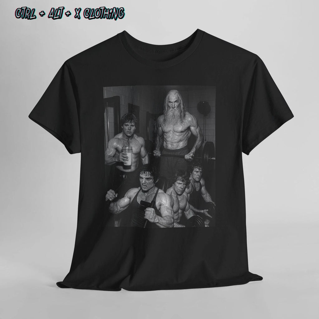 Gandalf Lotr Tee, LOTR Workout Shirt, Middle Earth Fitness Top, Tolkien Gym