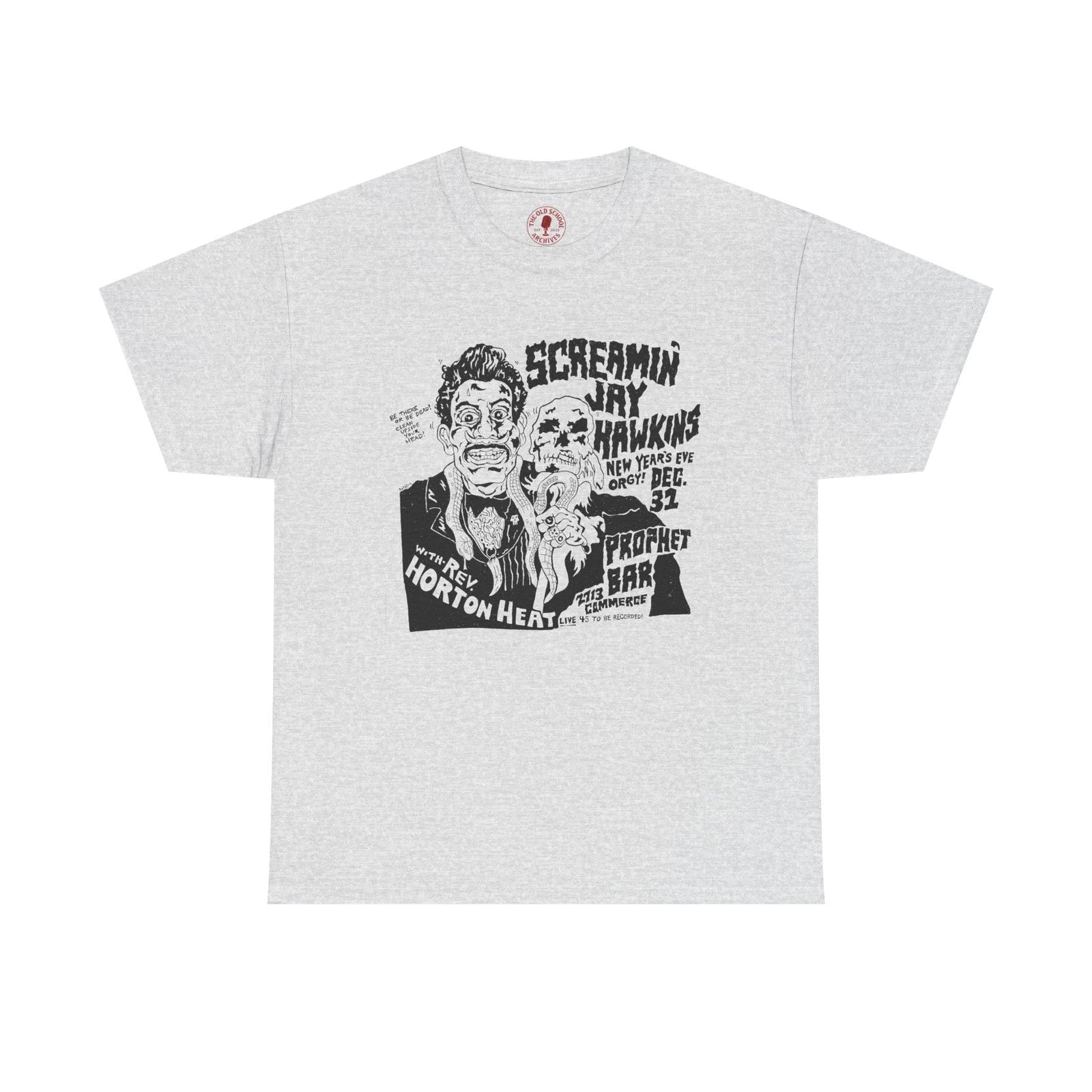 Vintage Retro Screamin' Jay Hawkins DISTRESSED Concert Tee NWT S-5XL