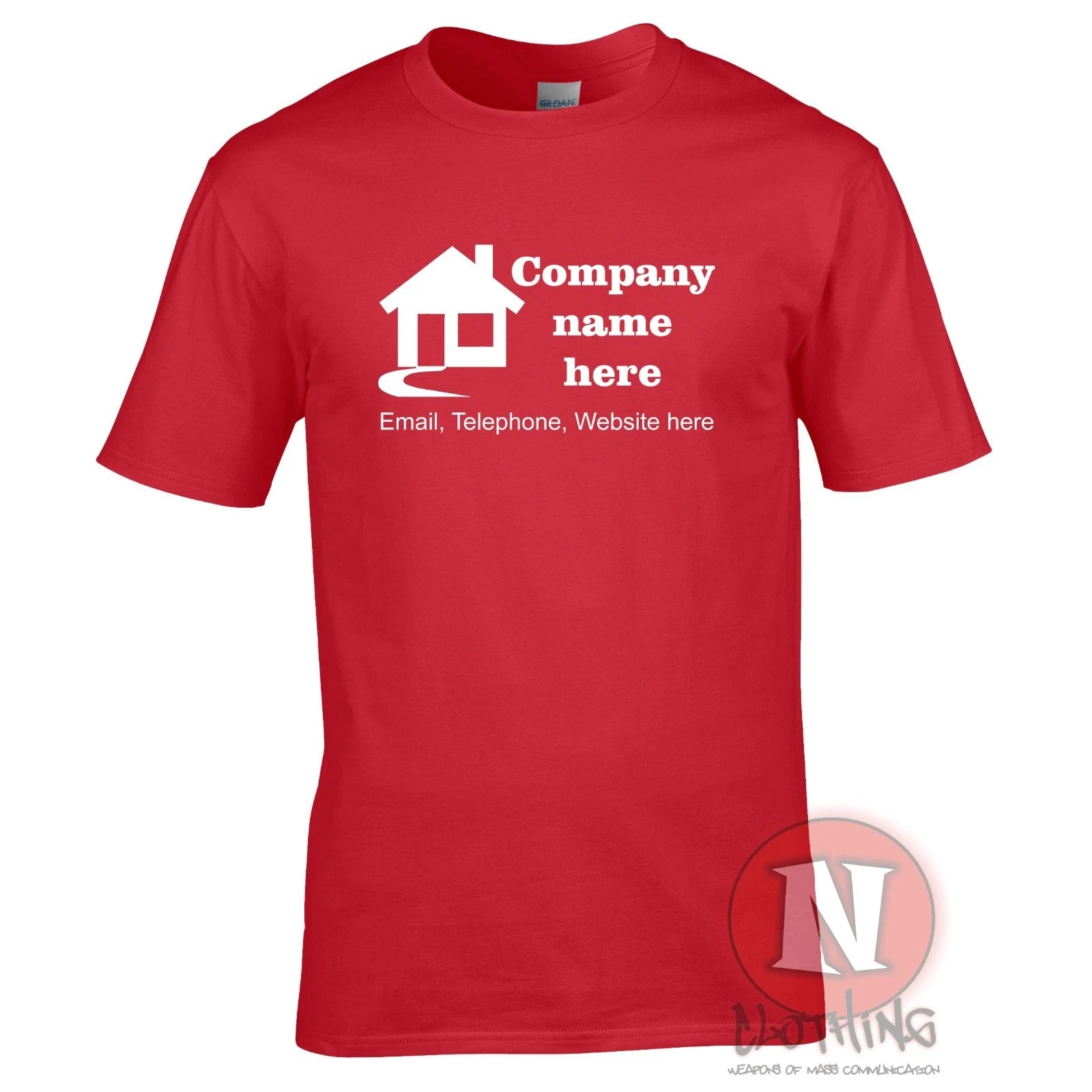 Property maintenance  t-shirt personalised custom building company tee
