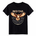 Vintage Red Tail Hawk T-Shirt, Retro 1973 Wildlife Rock Casual Graphic Tee