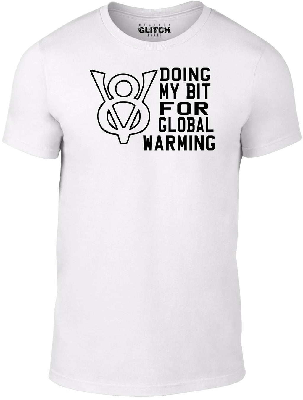 V8 Global Warming Men's T-Shirt Muscle Car Top Gear Driving