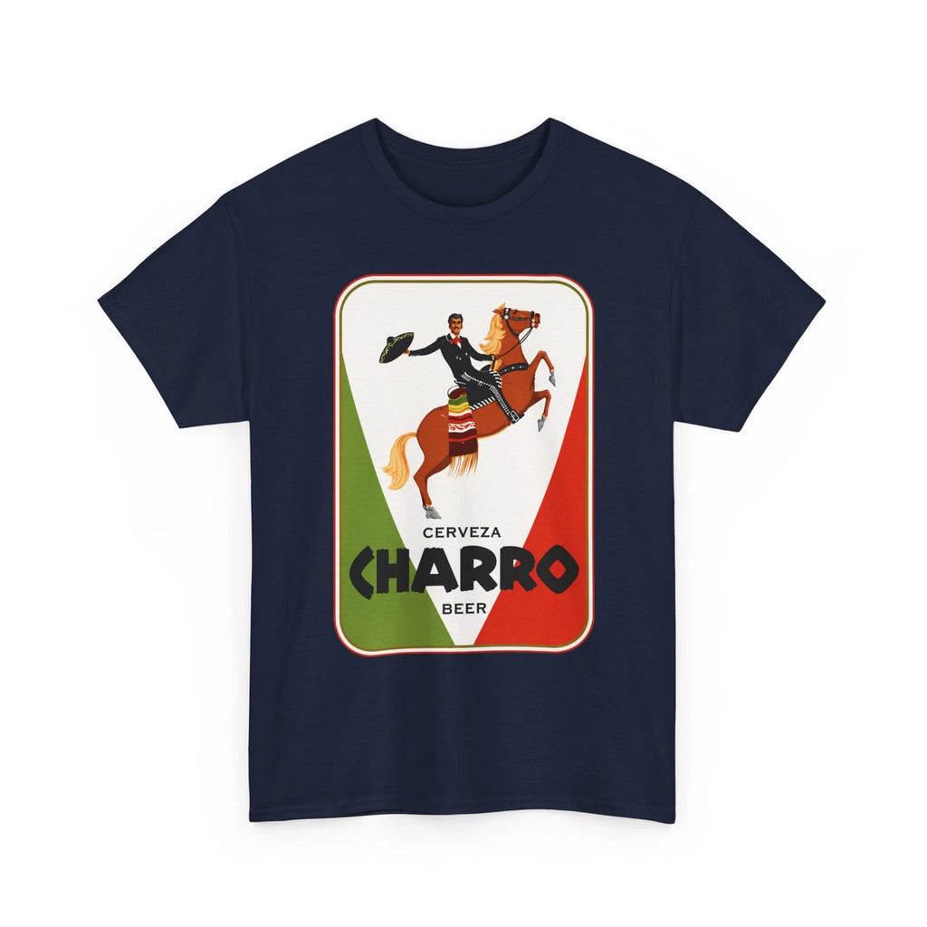 Cerveza Charro Beer Gulf Brewing Co. Houston TX 1950s Retro Breweriana T-Shirt