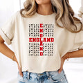 Hear The Roar England T-Shirt, England Football Shirt, Match Day Gift Tee