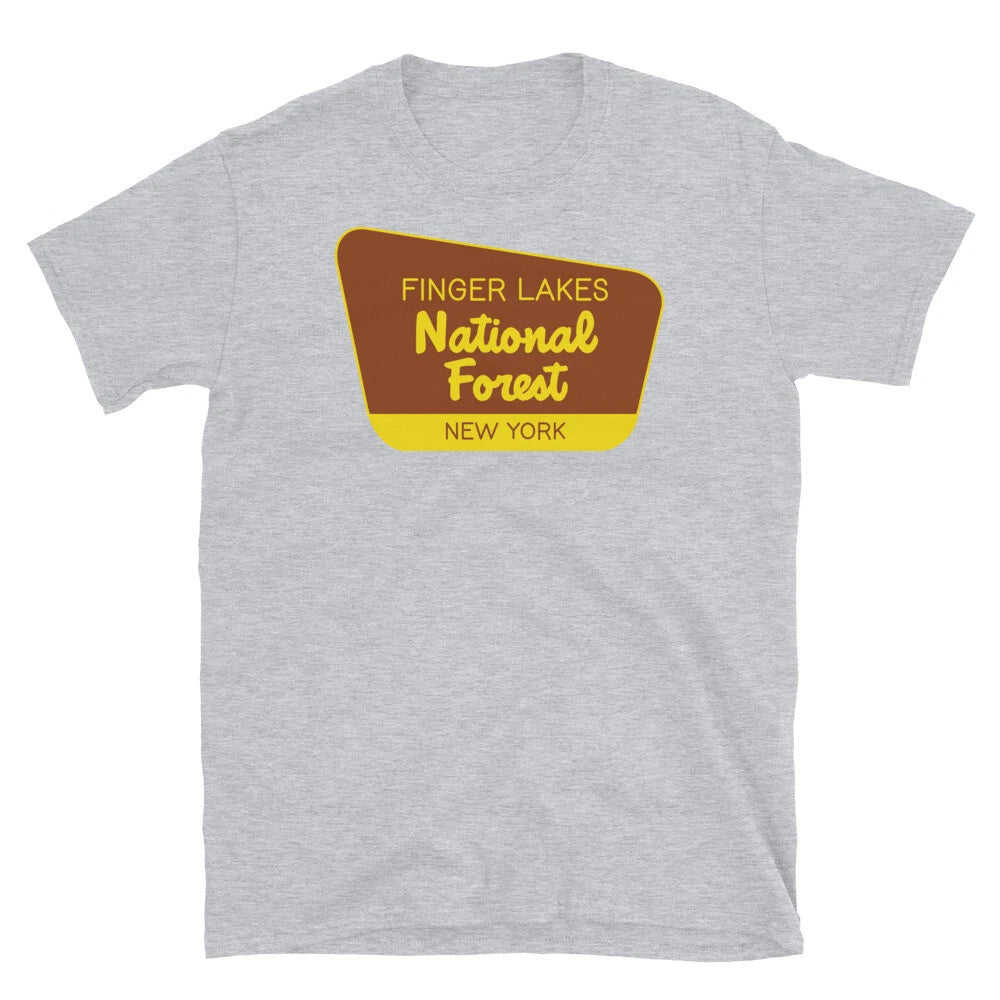 Finger Lakes National Forest New York Short-Sleeve Unisex T-Shirt