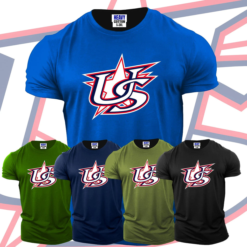 USA Baseball Men's T-Shirts Classic World 2023 New Sports Team Gift Tee