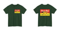 Vtg Creek Chub Official Bait Caster Retro Fishing Tackle 2 side Graphic T-Shirt