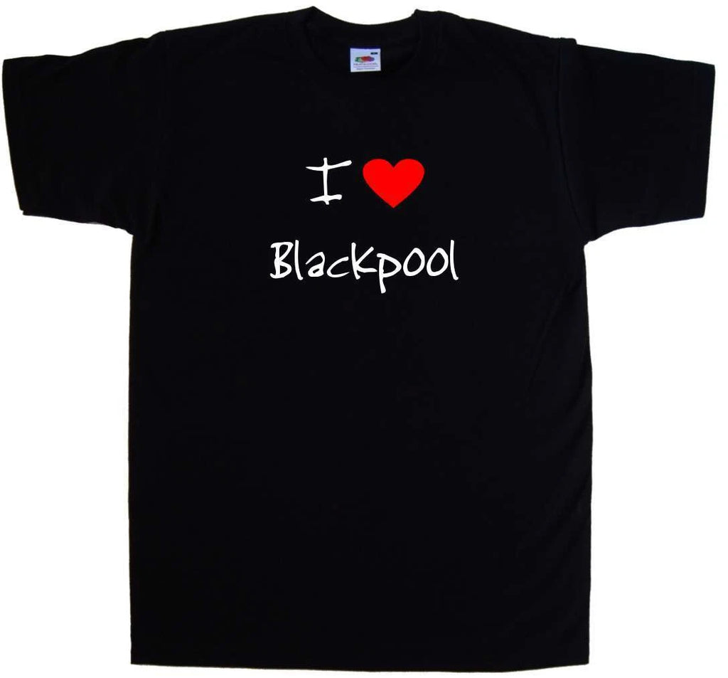 I Love Heart Blackpool T-Shirt