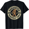 Bigfoot Research Team Retro Vintage Sasquatch Men T-Shirt Small