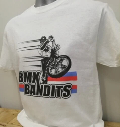 BMX Bandits T Shirt Retro 80s Film Bike Freestyle Australia Skate Surf New W507