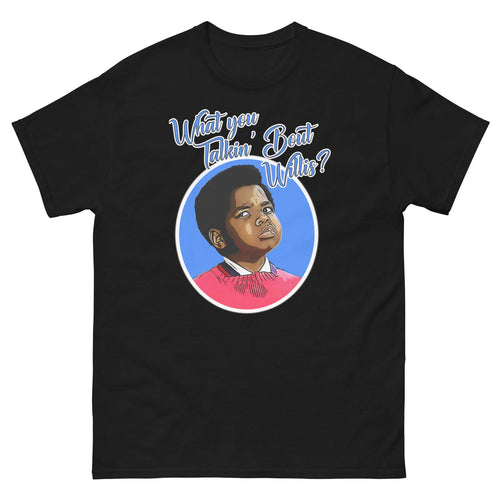 80s vintage tee- What you tlkin bout willis? Tshirt  different strokes  tv show