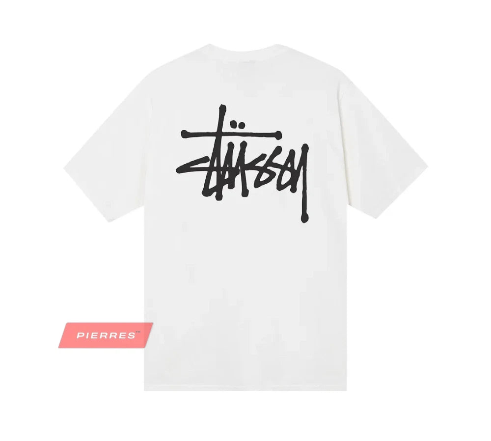 Stussy Basic Tee - White - XL