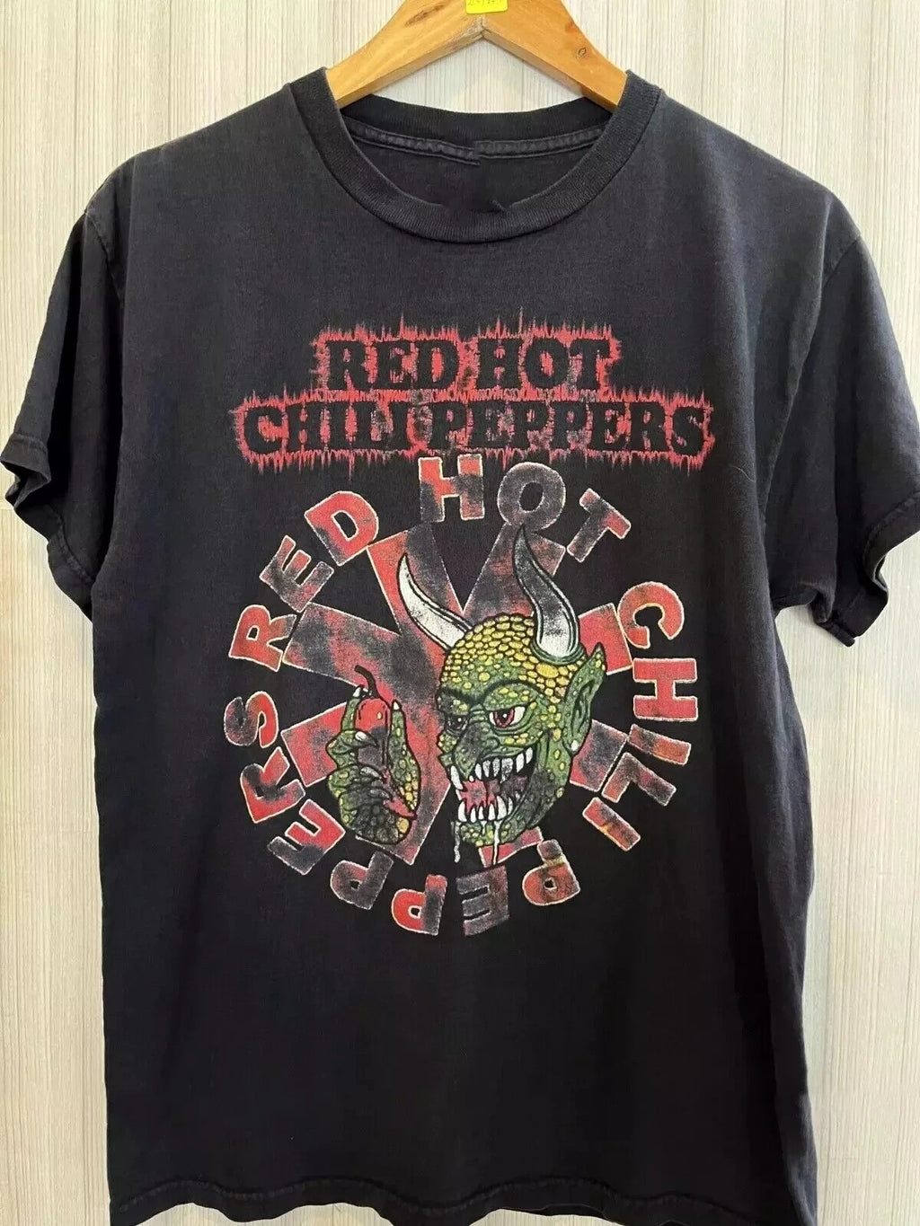 Red Hot Chili Peppers Funk Rock Concert Band Black Unisex Cotton T-Shirt S-5XL